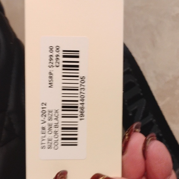 Valentino Orlandi Black Vegan Leather Crossbody Handbag $299 - Picture 3 of 10